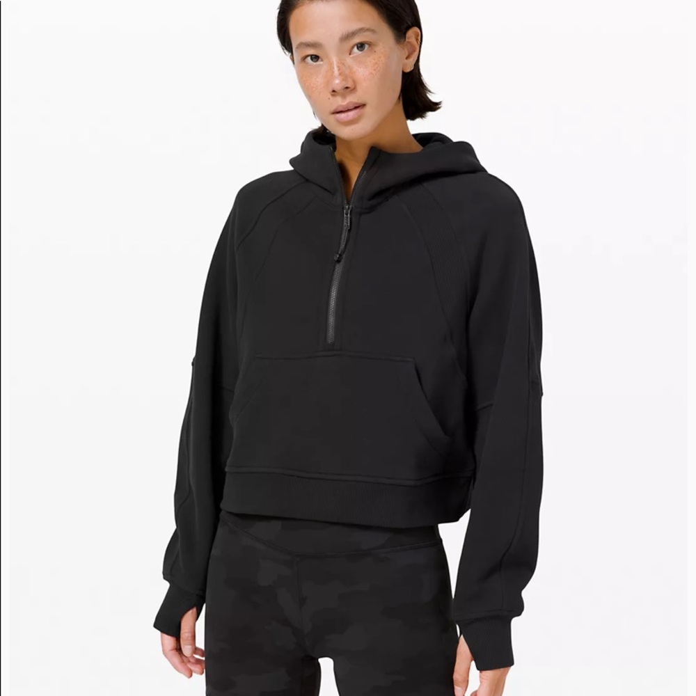 Lululemon Half Zip Scuba Hoodie